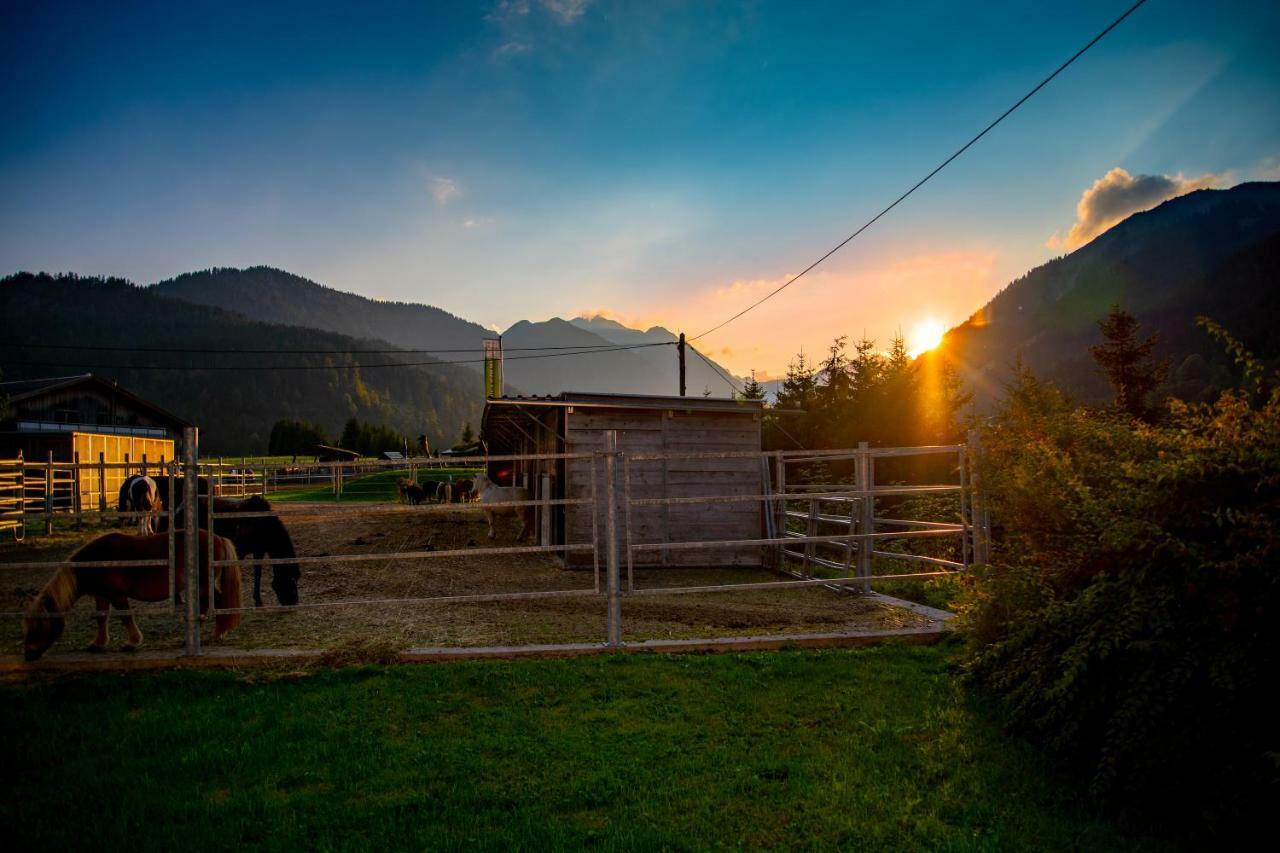 Reiterhof Berggut Gaicht Hotel Nesselwangle Luaran gambar