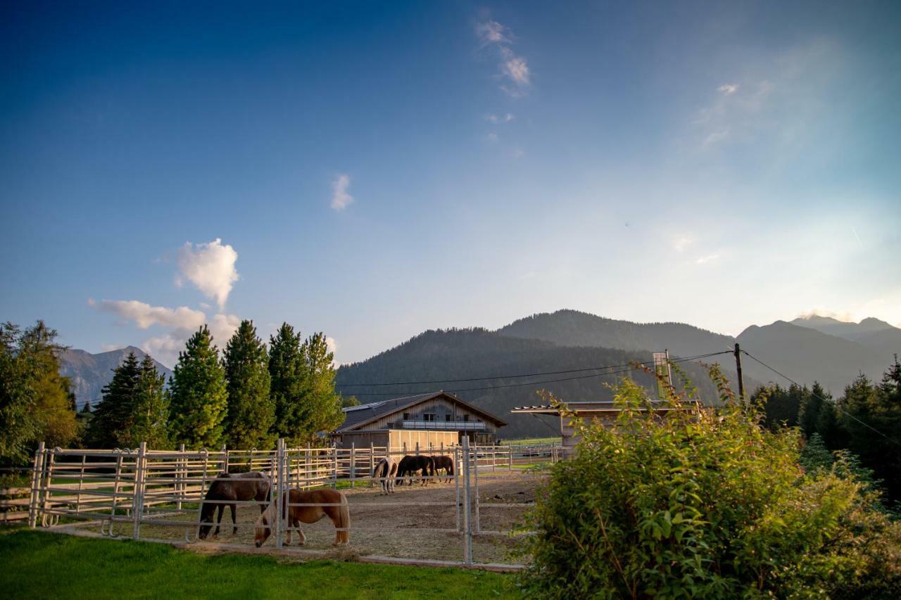 Reiterhof Berggut Gaicht Hotel Nesselwangle Luaran gambar
